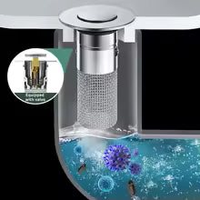 filtre drain de lavabo